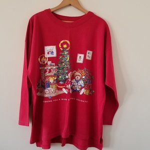 Ugly Christmas Long Sleeve Tee 1X